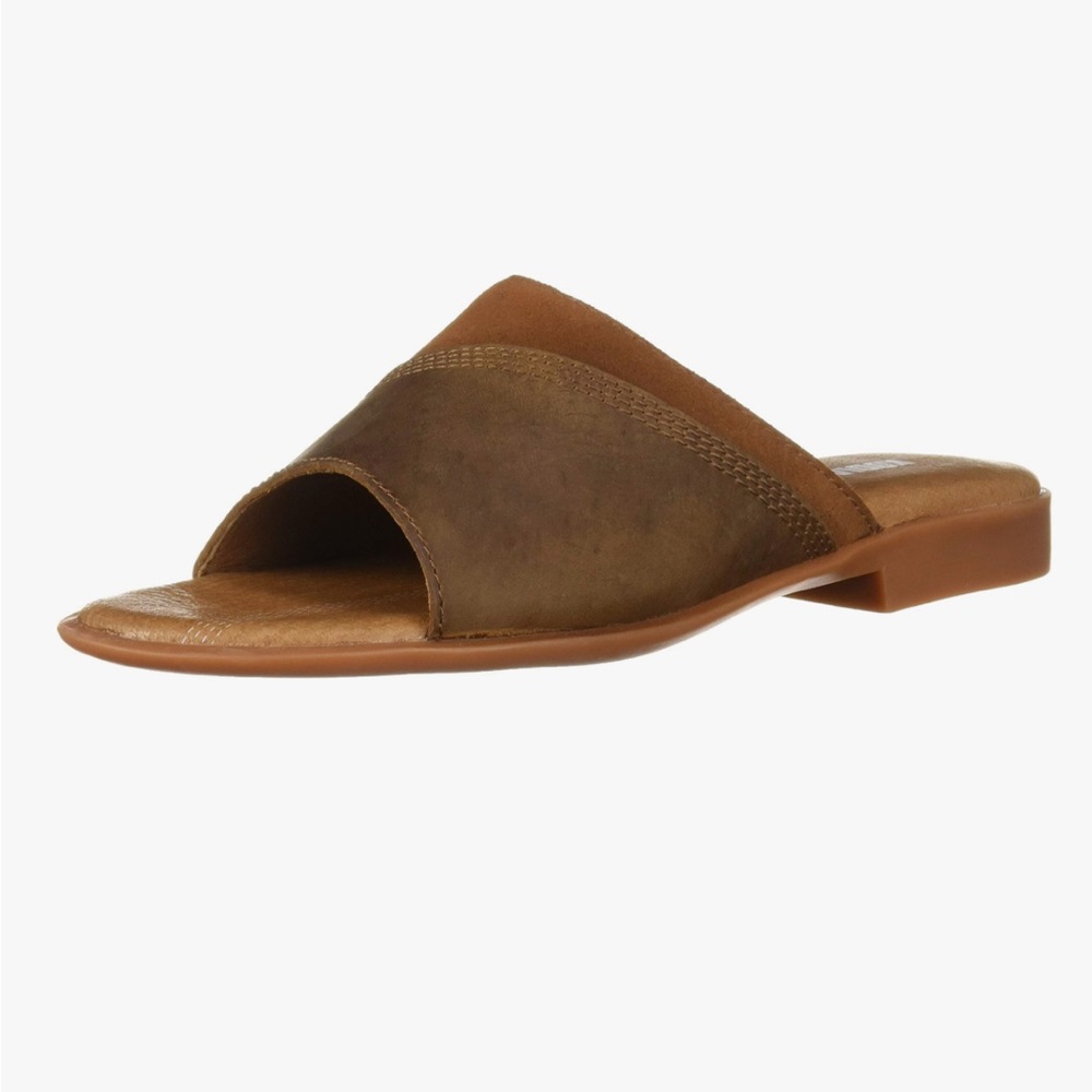 🌹Kodiak Two-Tone Brown Slide Sandals size 9 Brown